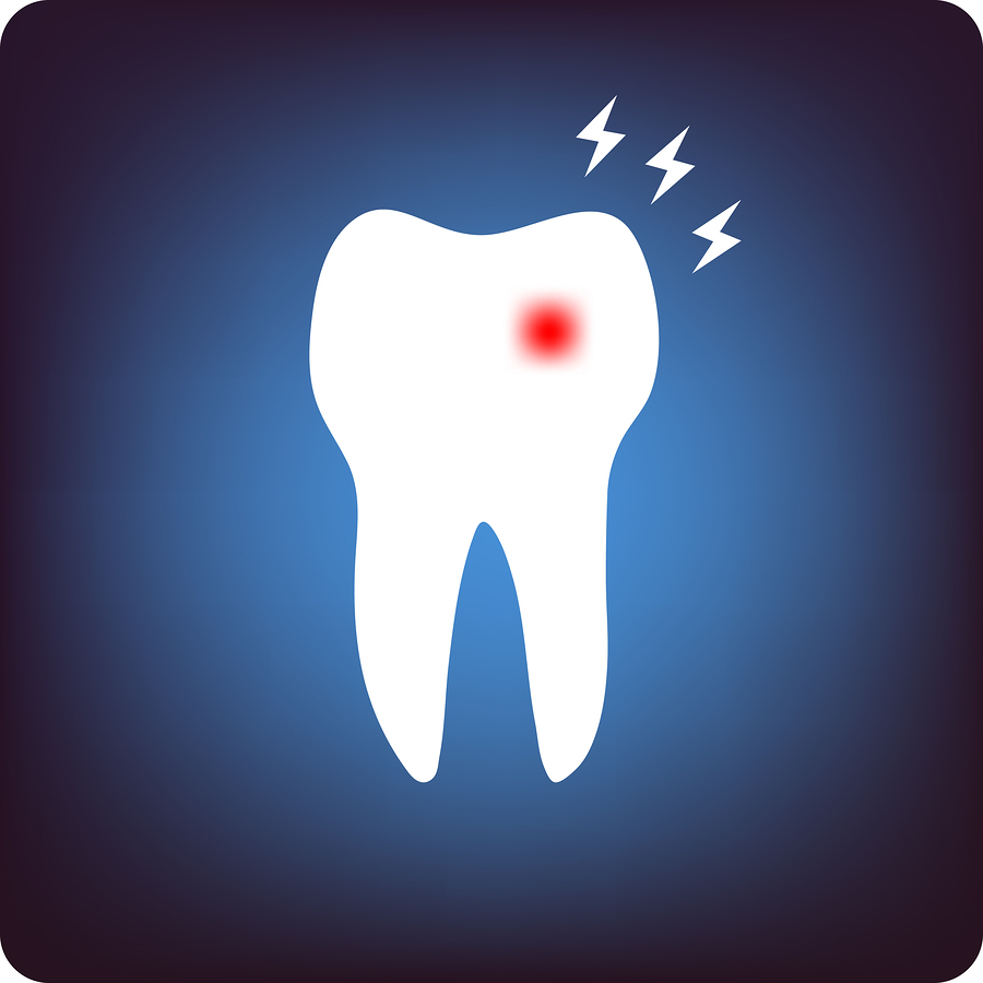 illustration of toothache, West Orange, NJ emergency dentist